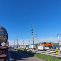 BR 101 tem quase 20 km de congestionamento entre BC e Itajaí