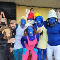 Equipe “Smurfs”, aqui da região, se destaca na corrida “Ladeira abaixo”