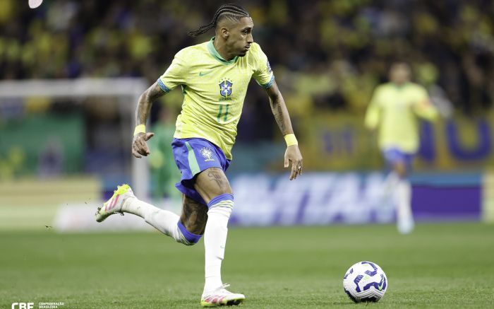 Brasil terá formação com quatro atacantes contra o lanterna (Foto: Rafael Ribeiro/CBF)