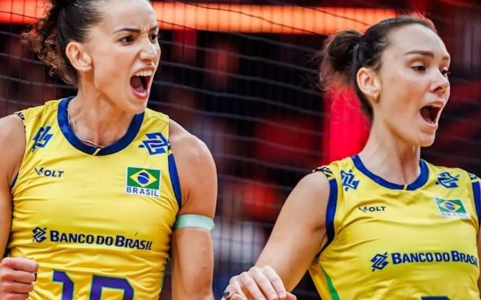 Brasil caiu na semifinal para a campeã Itália, mas garantiu o bronze (Foto: CBV)