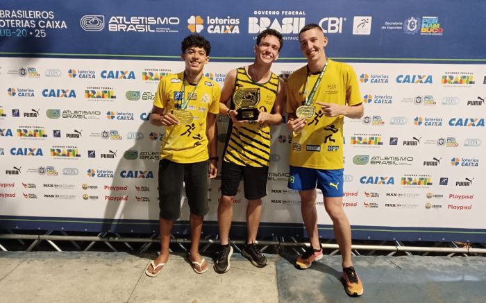 Atletas da Associação Comunidade do Atletismo (Aca) participaram do evento em Recife (Foto: Divulgação)