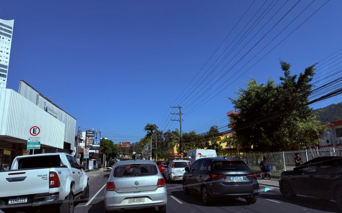 Motoristas enfrentam filas para seguir de Itajaí pra BC