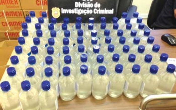 Produto tinha concentração inferior à exigida e não protegia contra o coronavírus (Foto: Arquivo)