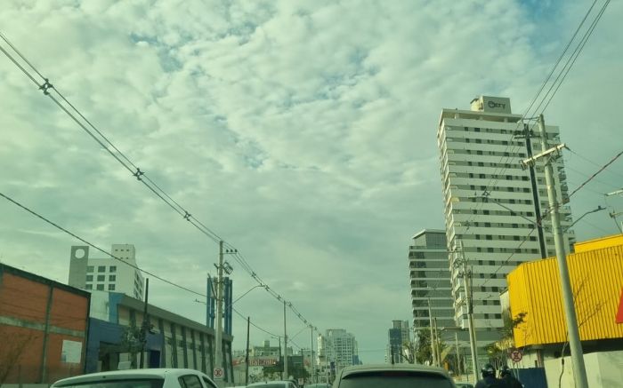 Congestionamento na manhã de terça é maior em Itajaí