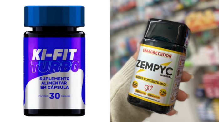 Produtos eram divulgados em redes sociais com promessas mentirosas de emagrecimento (Foto: Reprodução/Redes sociais)