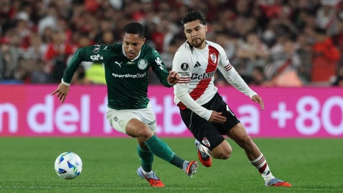 Verdão venceu o jogo de ida por 2 a 1 na Argentina (Foto: Cesar Greco/Palmeiras)