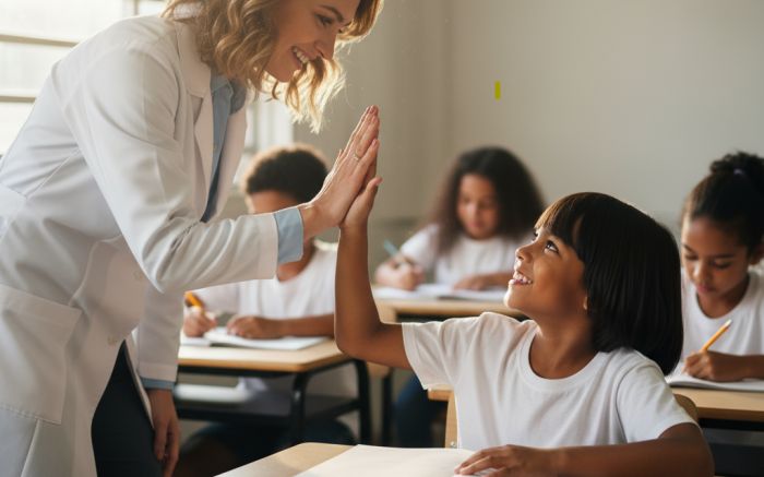 Ampliar o tempo escolar é estratégia para reduzir desigualdades sociais (Gerada com IA)