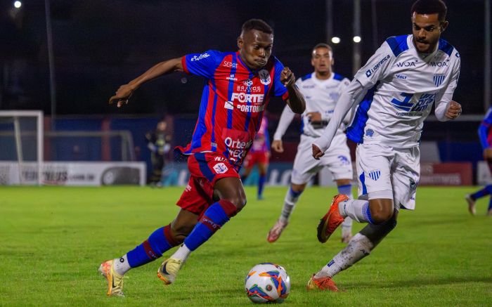 Marcílio venceu o sub-23 do Leão na última rodada em Itajaí (Foto: Vica Bueno)