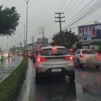 Contorno Sul tem congestionamento pela manhã