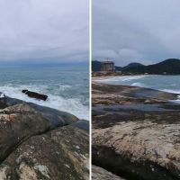 Surfista salva pescador que caiu de costão em Itapema