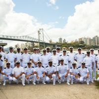 Odílio Garcia é homenageado por Turma da Marinha Mercante