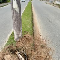 Bandidagem de fiação não perdoa nem o Divino Espírito Santo em Barra Velha