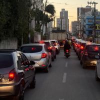 Lentidão toma conta do caminho pra Univali