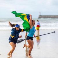 Atleta de Penha se prepara para o seu quinto mundial de Stand Up Race