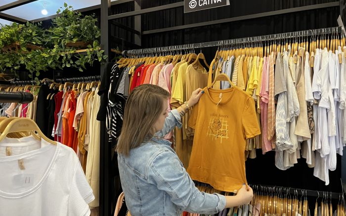 Promo fashion por tempo limitado promete lotar o galpão do Grupo Cativa em Pomerode (Foto: Divulgação)