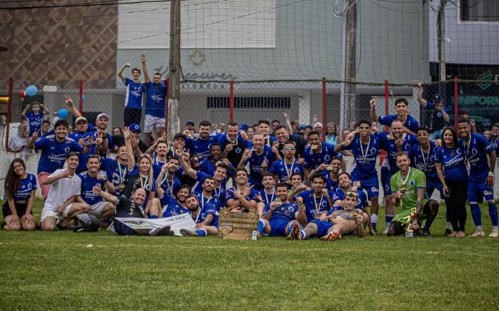 Cruzeiro conquistou a taça nos pênaltis após dois empates em 0 a 0 (Foto: Bruna Gomes)