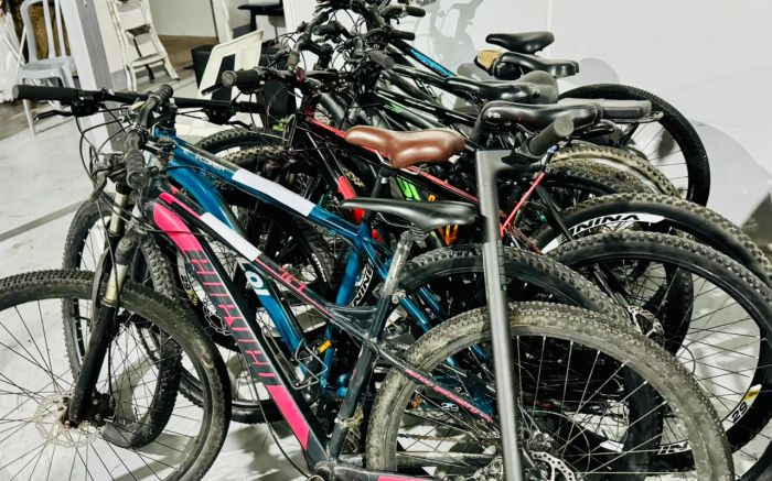 Mais de 25 bikes foram recuperadas (Foto: Divulgação GMBC)