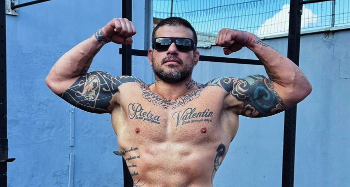 Aos 43 anos, Marcelo Brigadeiro é um nome consagrado da luta livre (Foto: Divulgação)