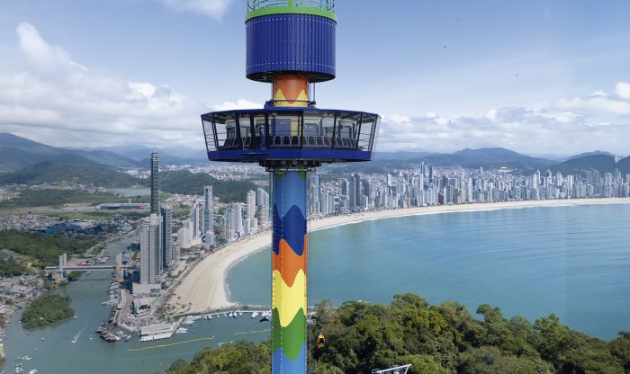 Construção da estrutura teve investimento de R$ 100 milhões (Foto: Divulgação/Unipraias)