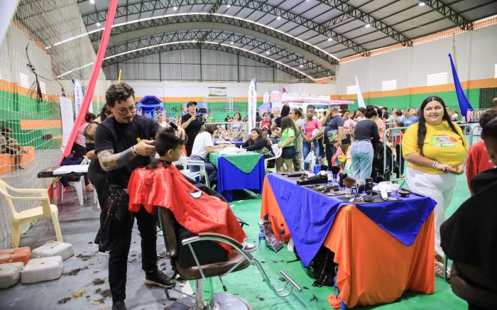 Mais de quatro mil pessoas participaram da primeira edição do Agito nos Bairros (Foto: Divulgação/PMC)