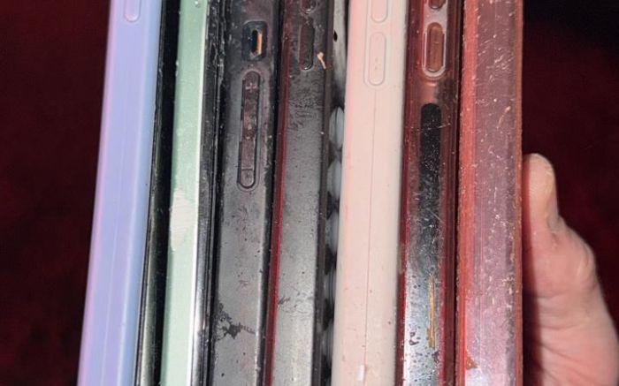 Estrangeiros estavam furtando celulares na festa de Blu (Foto: Divulgação/PMSC)