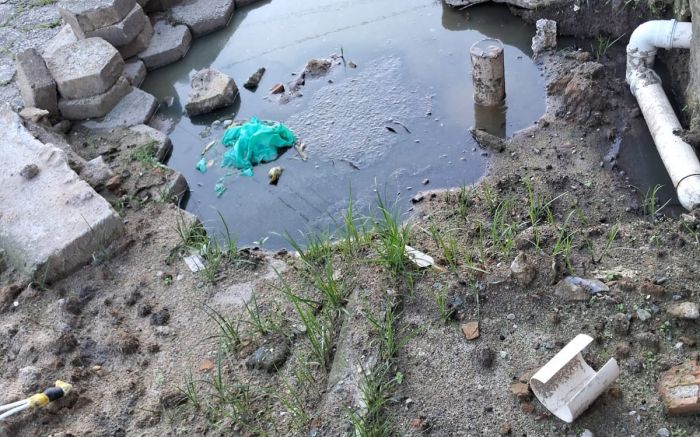 Prefeitura promete resolver o problema ainda nesta semana (Foto: Leitor)