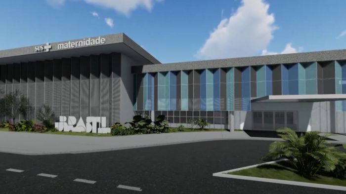 A obra faz parte do Novo PAC do governo federal, que vai bancar 36 novas maternidades no país (Foto: Divulgação)