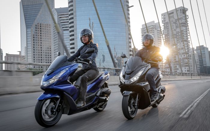 Além dos modelos PCX e Biz, outras motocicletas da linha Honda também estão com condições especiais durante todo o mês (Foto: Divulgação)