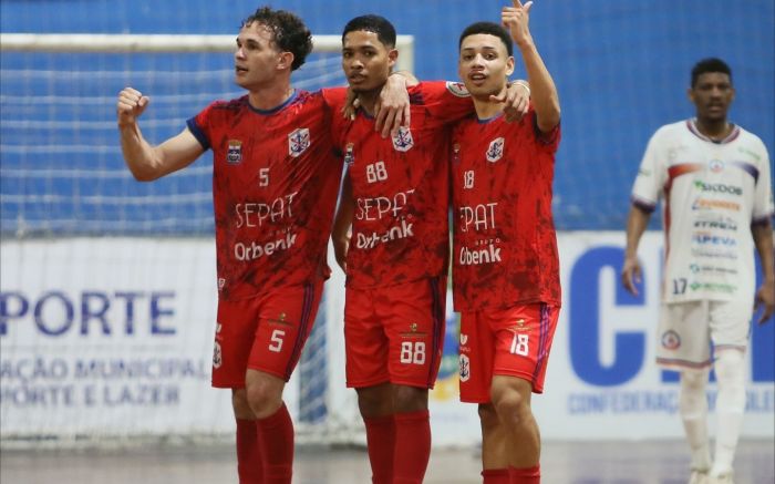 Marcílio joga por um empate no jogo da volta, em Cunha Porã, para se classificar (Foto: Felipe Vieira)
