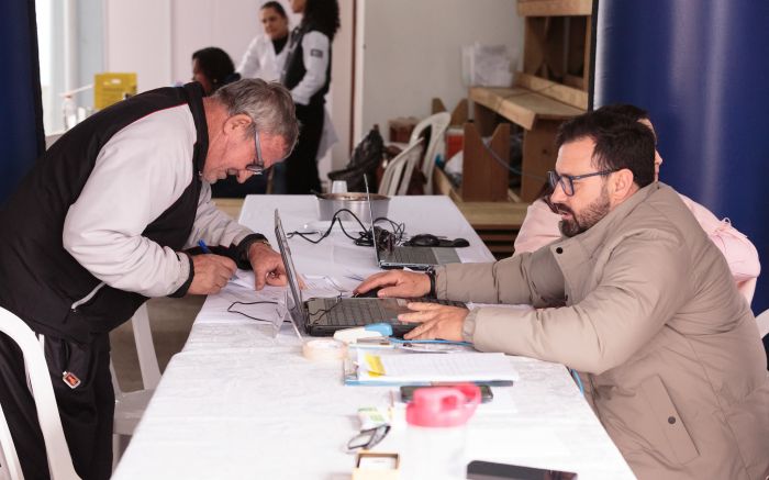 Ação no Centreventos tem vagas de trabalho e emissão de documentos gratuitos (Foto: Davi Spuldaro / CVI)