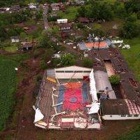 Defesa Civil confirma três tornados no Oeste