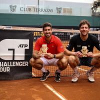 Tenista de Itajaí é campeão de duplas no Peru