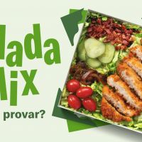 Chega ao cardápio do Méqui a nova Salada Mix