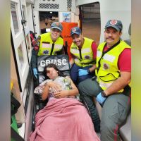 Neném nasce dentro de ambulância em Itajaí