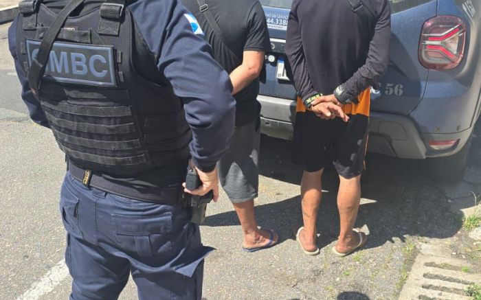 GMBC foi acionada pra atender um furto (Foto: Divulgação/GMBC)