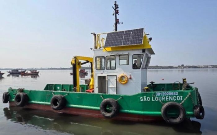 Apenas um tripulante conseguiu se salvar do acidente (Foto: Divulgação)