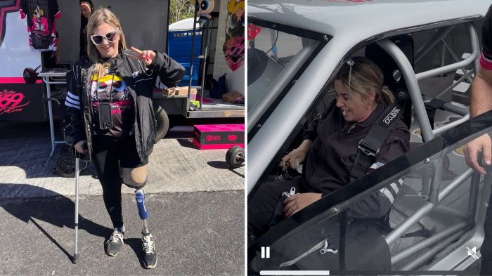 Ela representa Itajaí no Armageddon, no Rio Grande do Sul (Foto: Redes sociais)