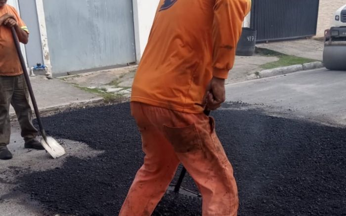 Serão tapados buracos para deixar a cidade preparada para o fim de ano (Foto: Divulgação/Prefeitura de Balneário Camboriú) 