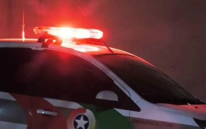 Vizinhos acionaram a PM após ouvirem a briga e verem uma mulher ensanguentada (Foto: Arquivo/PMSC)