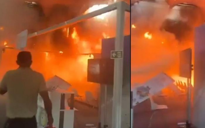 Local foi esvaziado às pressas