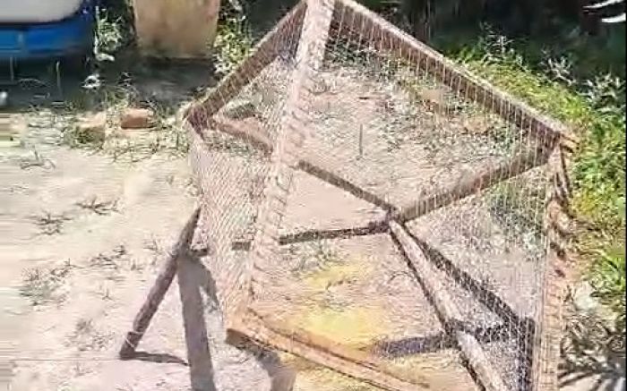 Mulher diz que chegou a pedir pro padre a retirada da armadilha