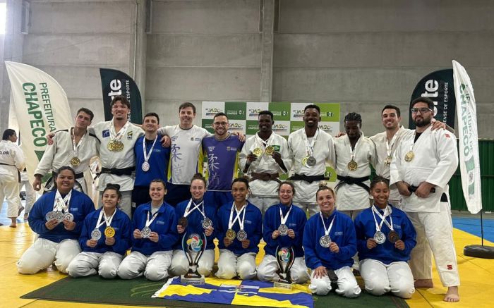 Judô foi campeão geral no masculino e segundo colocado no feminino (Foto: Divulgação)