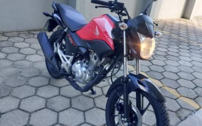 A moto foi furtada na noite de quarta-feira no bairro Municípios, em Balneário Camboriú (Foto: Arquivo)