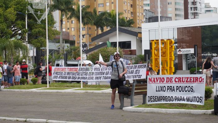 Portuários cobram solução para evitar prejuízos com falta de trabalho (Foto: João Batista)