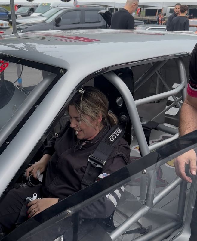 Sílvia é uma das poucas mulheres na arrancada