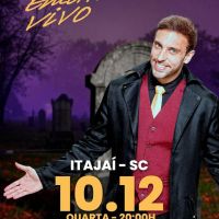 Léo Lins se apresenta no Teatro Municipal de Itajaí