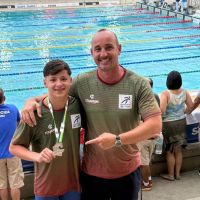 Nadador de Itajaí conquista três medalhas no brasileiro infantil de verão