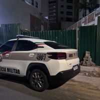 PM prende ladrão de obra no centro de Itajaí