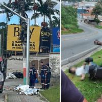 Dois casais morrem em batidas neste domingo