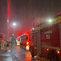 Quitinete pega fogo no bairro Tabuleiro